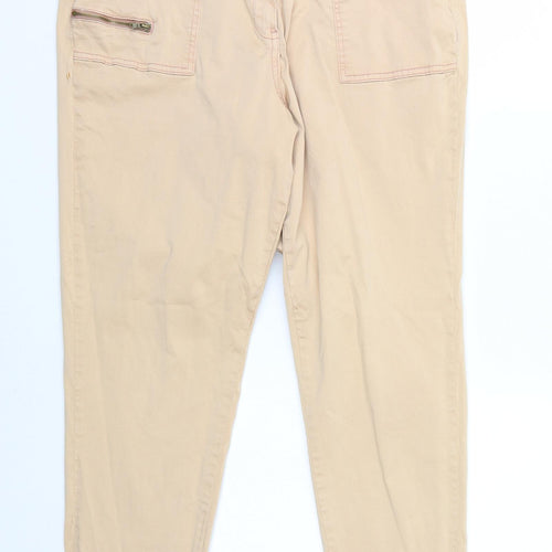 George Womens Orange   Cropped Jeans Size 20 L28 in