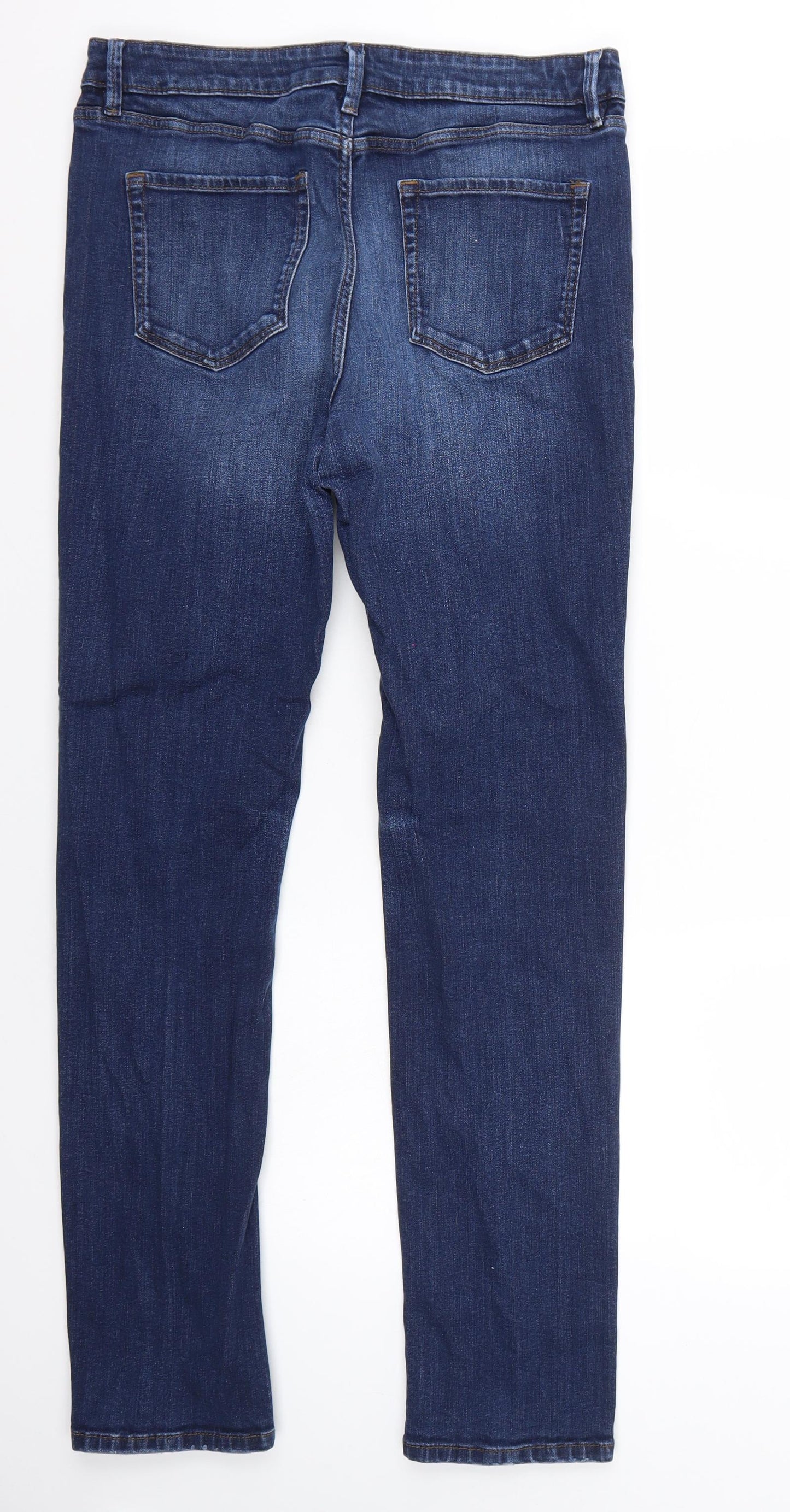 Marks and Spencer Womens Blue   Skinny Jeans Size 12 L31 in