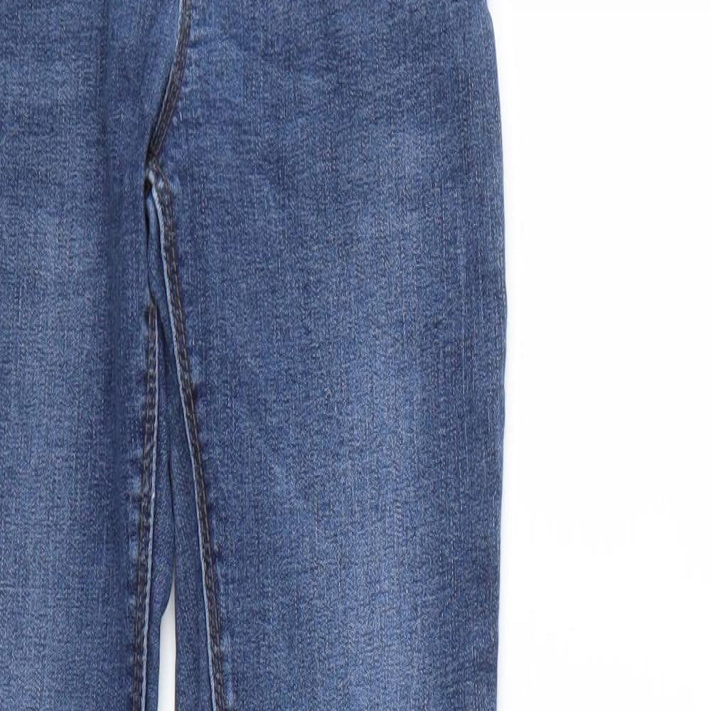 Denim & Co. Womens Blue   Skinny Jeans Size 10 L30 in