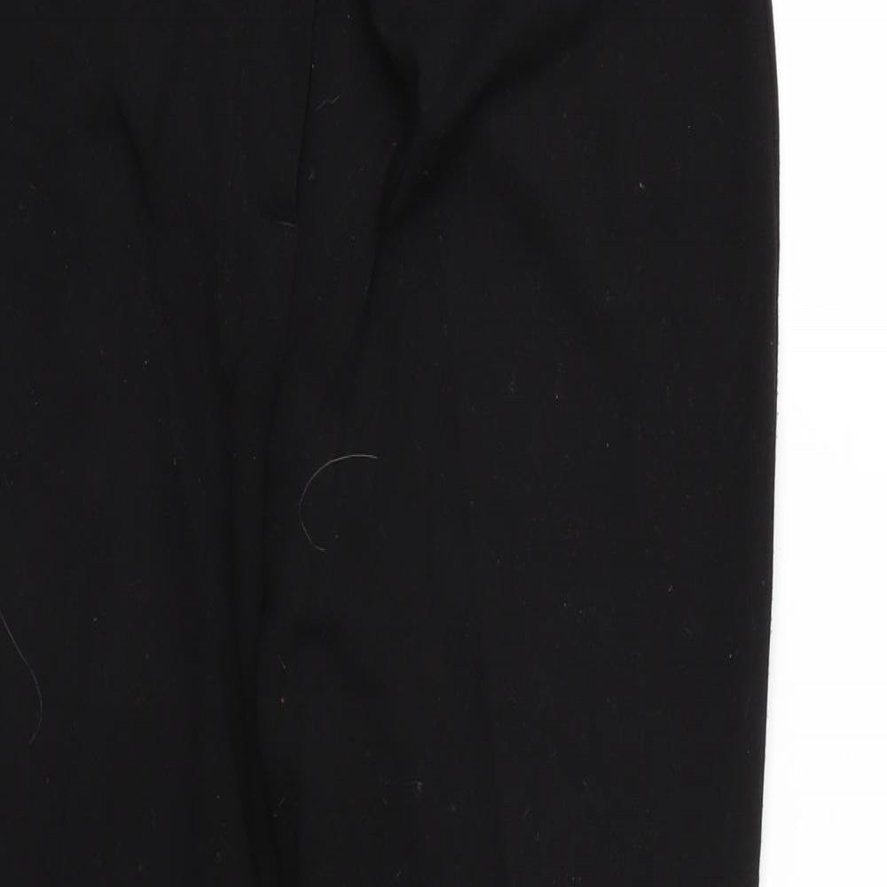 Marks and Spencer Womens Black   Trousers  Size 10 L28 in