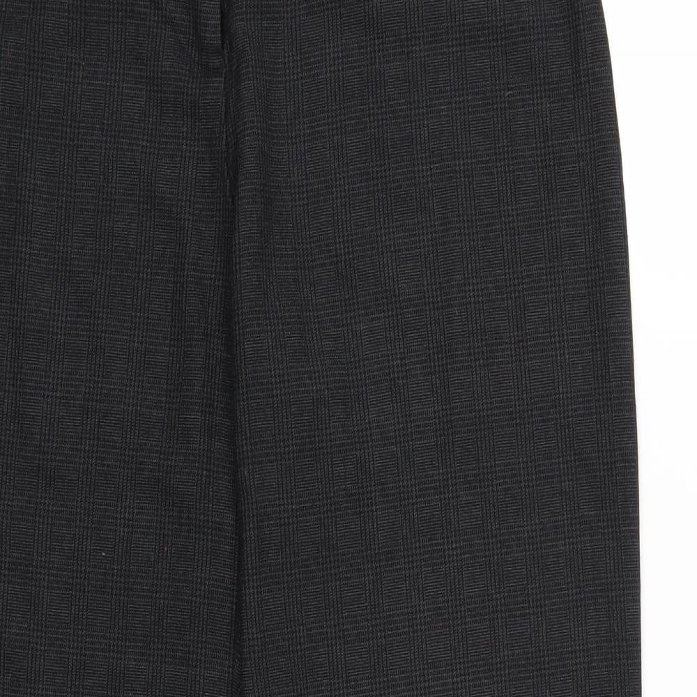 Papaya Womens Grey   Trousers  Size 14 L32 in