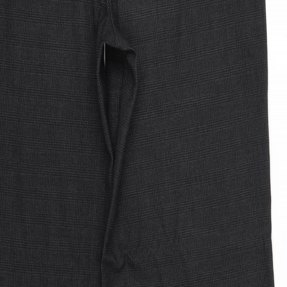 Papaya Womens Grey   Trousers  Size 14 L32 in