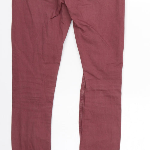 Limited Womens Purple   Skinny Jeans Size 8 L30 in