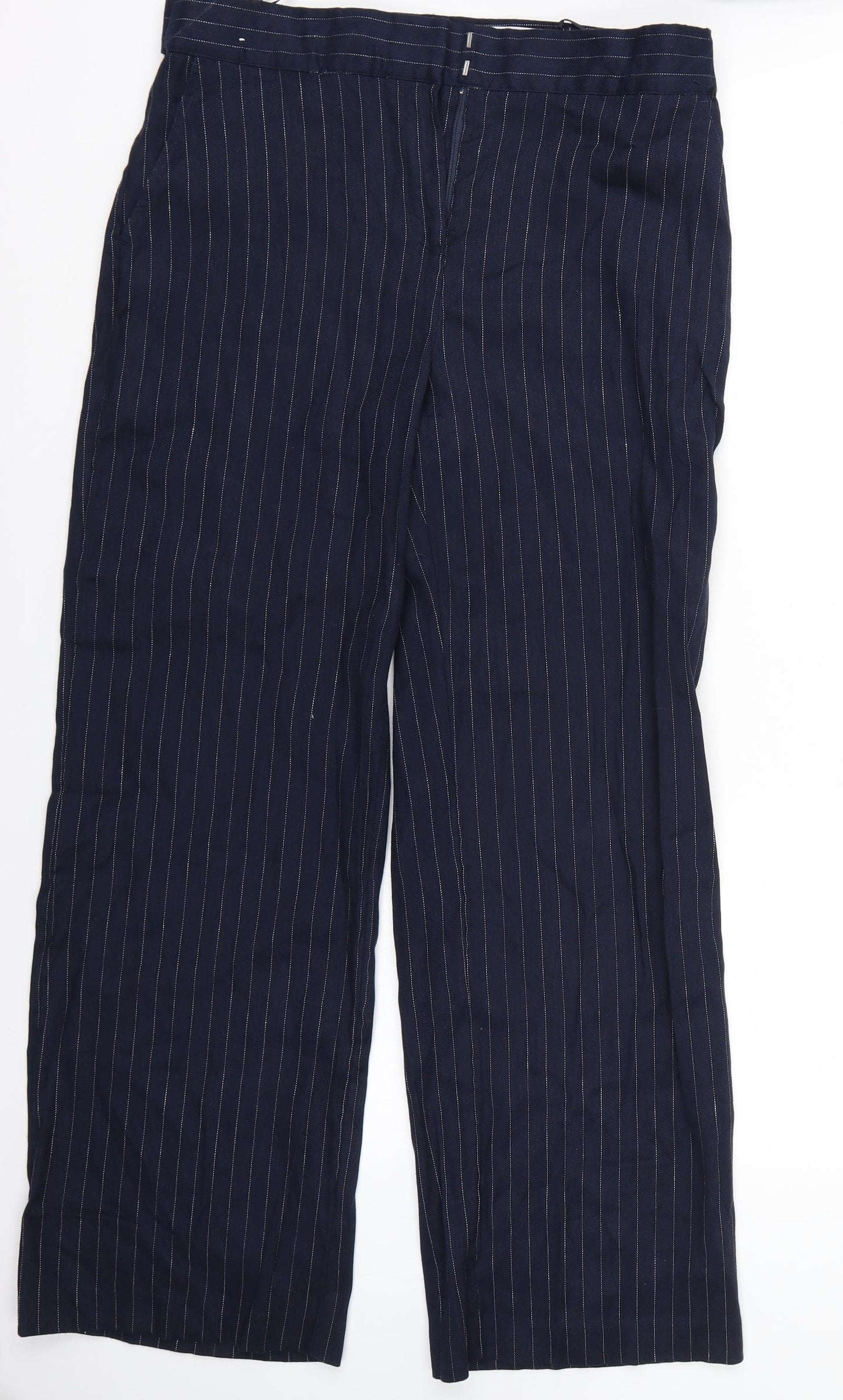 NEXT Womens Blue   Trousers  Size 12 L30 in