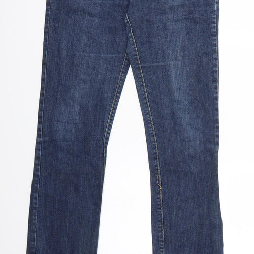 Only Womens Blue   Straight Jeans Size 8 L32 in