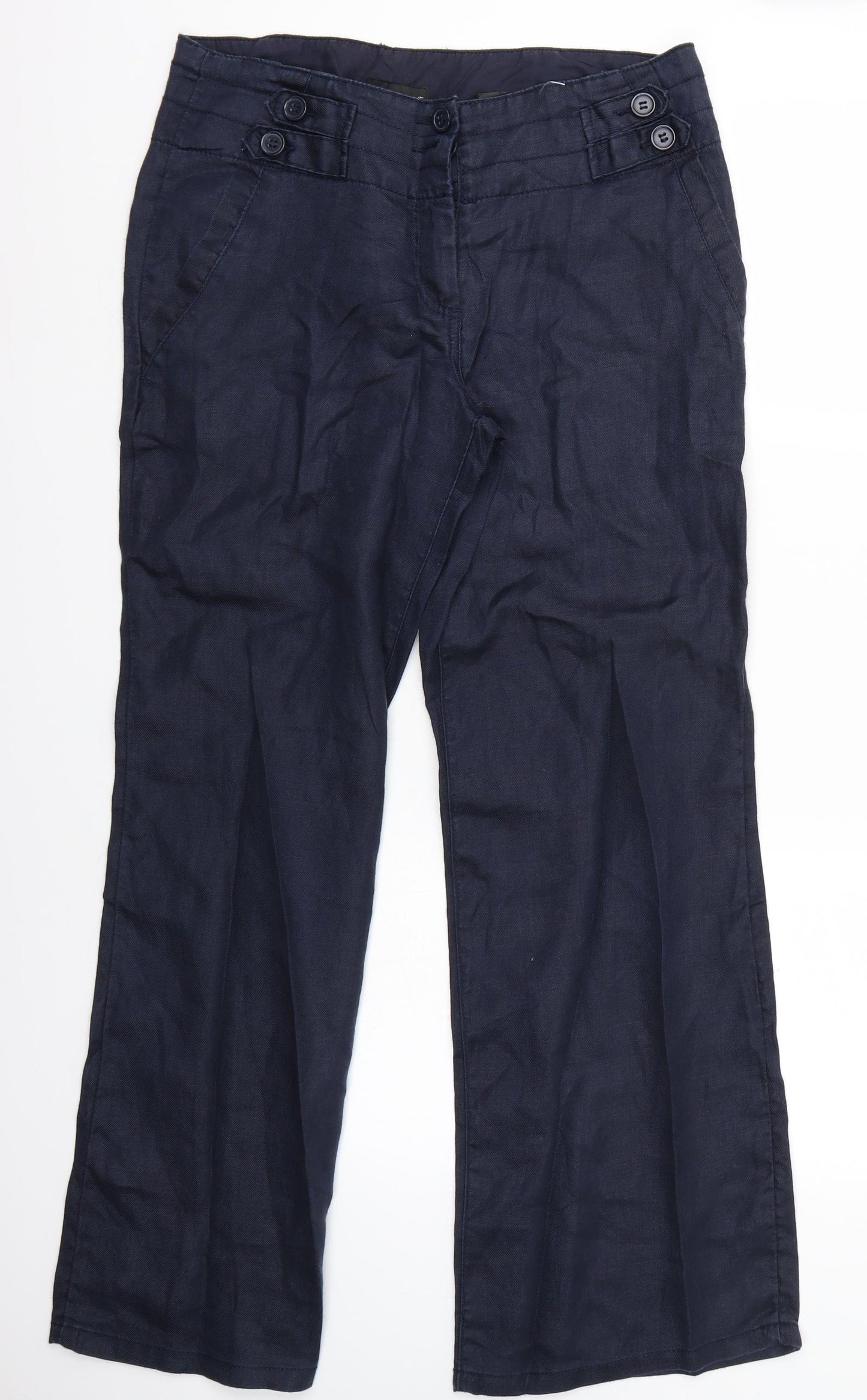 NEXT Womens Blue   Trousers  Size 12 L31 in