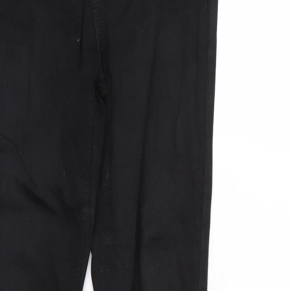 Riverisland Womens Black   Skinny Jeans Size 12 L32 in