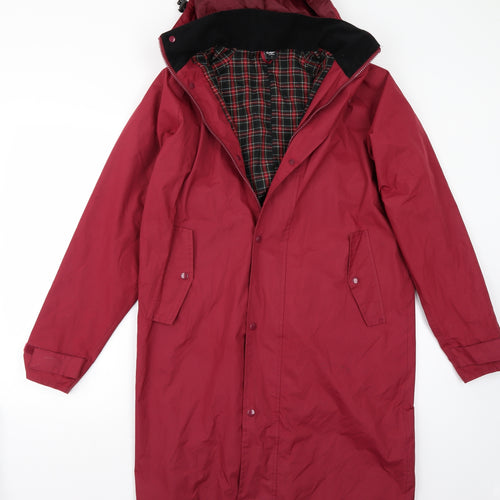 Cotton Traders Womens Red   Jacket Coat Size S