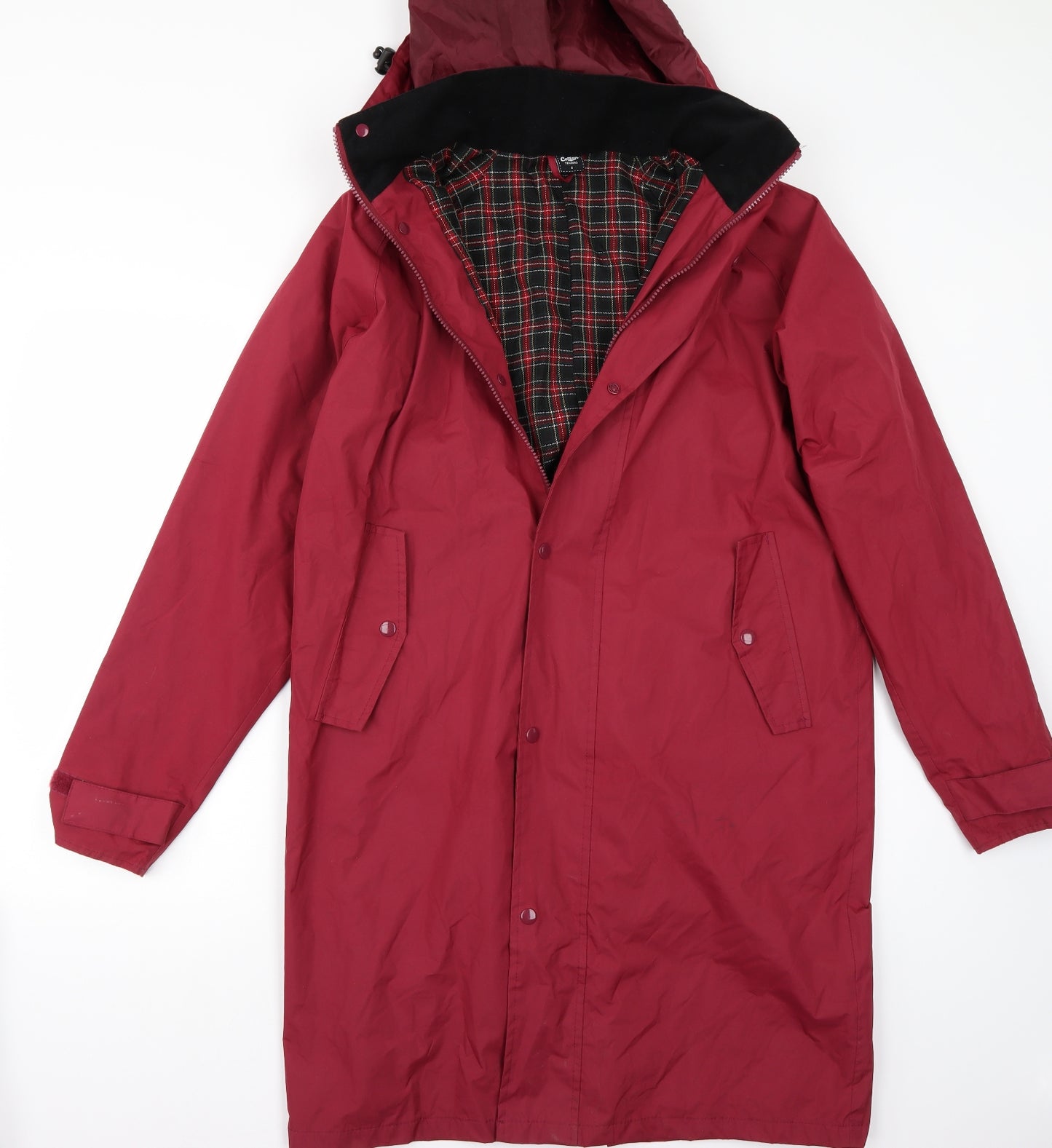 Cotton Traders Womens Red   Jacket Coat Size S