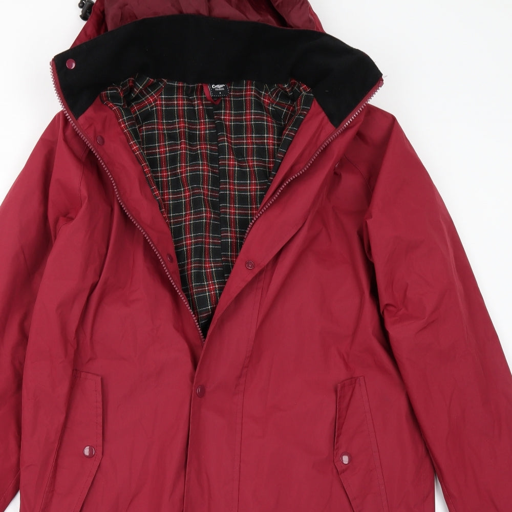 Cotton Traders Womens Red   Jacket Coat Size S
