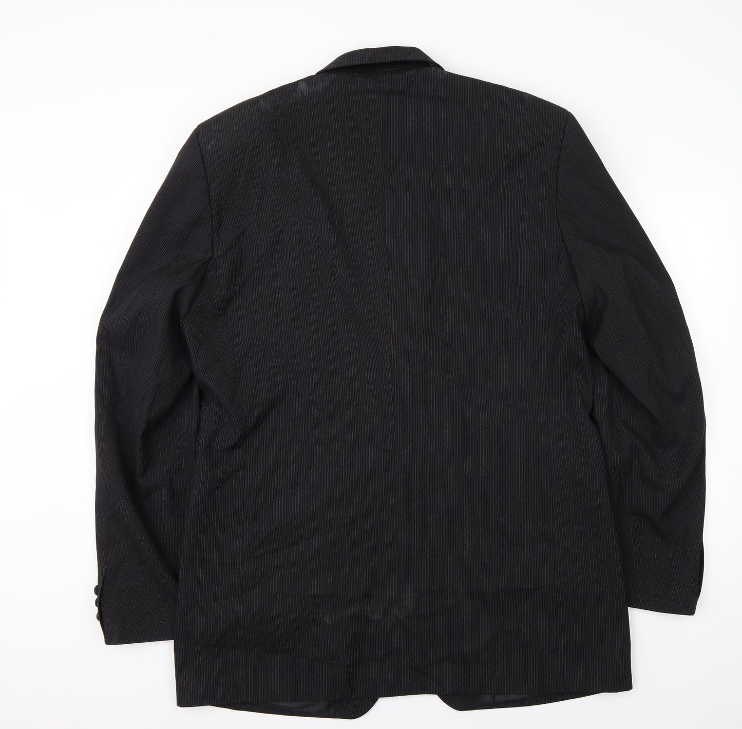 Pioba Mens Black   Jacket Suit Jacket