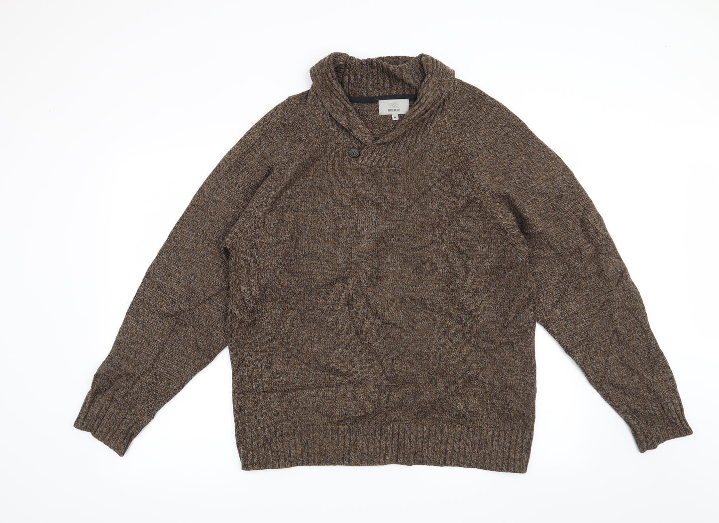 Marks and Spencer Mens Brown   Pullover Jumper Size M