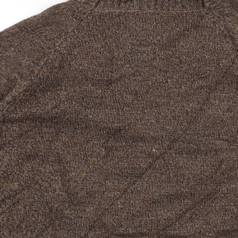 Marks and Spencer Mens Brown   Pullover Jumper Size M