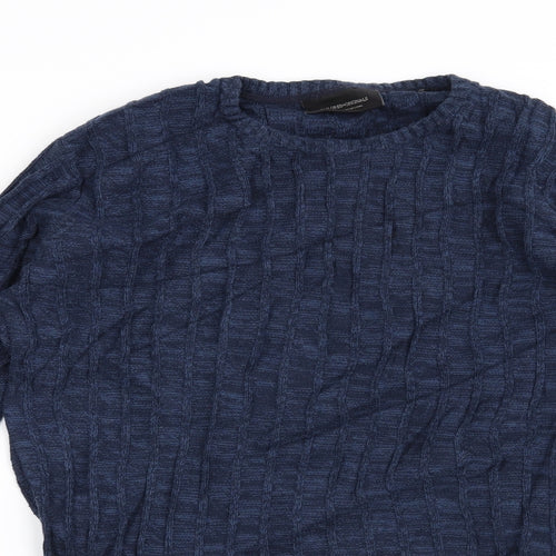 Tailored Originals Mens Blue   Pullover Jumper Size M