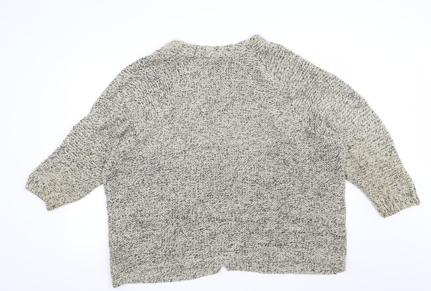 Marks and Spencer Womens Beige   Cardigan Jumper Size L