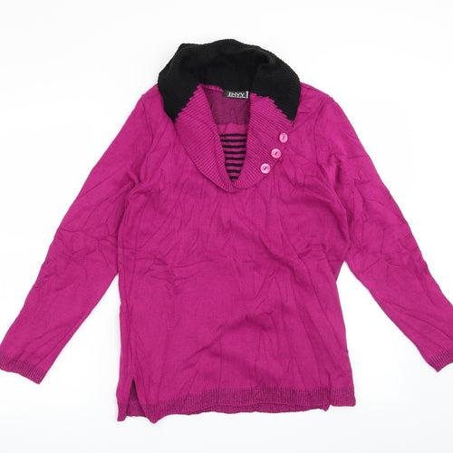 Preworn Womens Pink   Pullover Jumper Size S