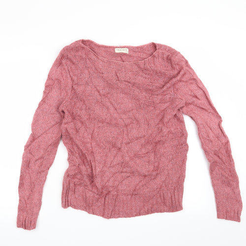 Marks and Spencer Womens Pink   Pullover Jumper Size 12