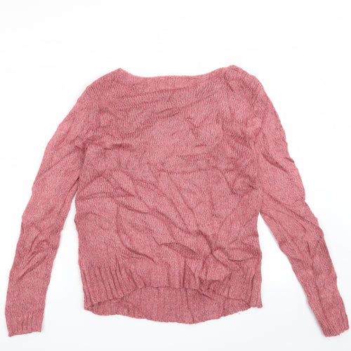 Marks and Spencer Womens Pink   Pullover Jumper Size 12
