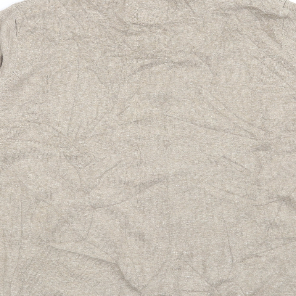 Officers Club Mens Beige   Pullover Jumper Size L