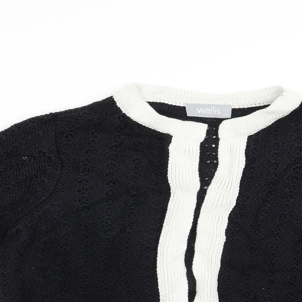 Wallis Womens Black   Cardigan Jumper Size M