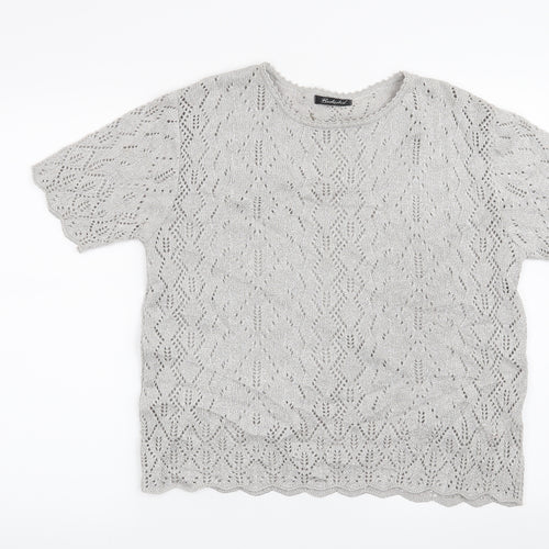 Berkertex Womens Silver   Pullover Jumper Size 14