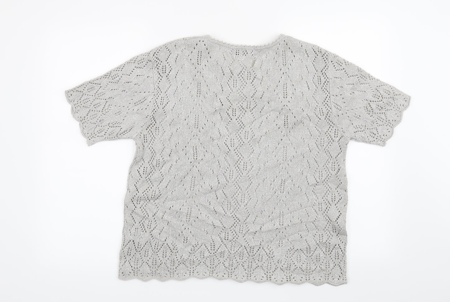 Berkertex Womens Silver   Pullover Jumper Size 14