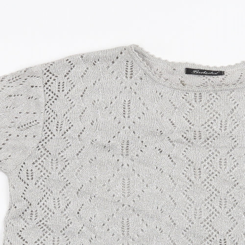 Berkertex Womens Silver   Pullover Jumper Size 14