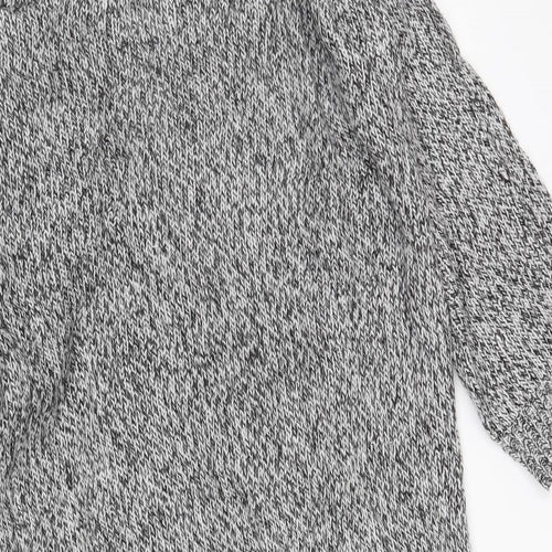 H&M Womens Grey   Cardigan Jumper Size M