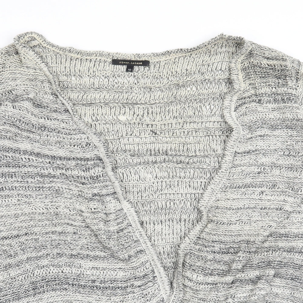 River Island Womens Blue   Cardigan Jumper Size 10