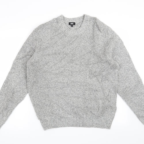 Uniqlo Mens Grey   Pullover Jumper Size M