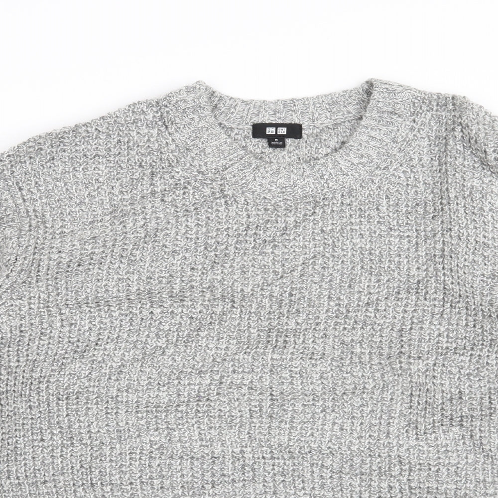 Uniqlo Mens Grey   Pullover Jumper Size M