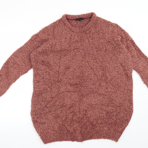 Tintoretto Womens Pink   Pullover Jumper Size 14