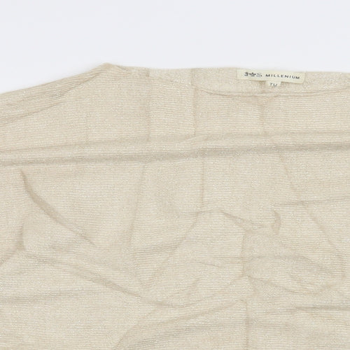 Preworn Womens Beige   Pullover Jumper One Size