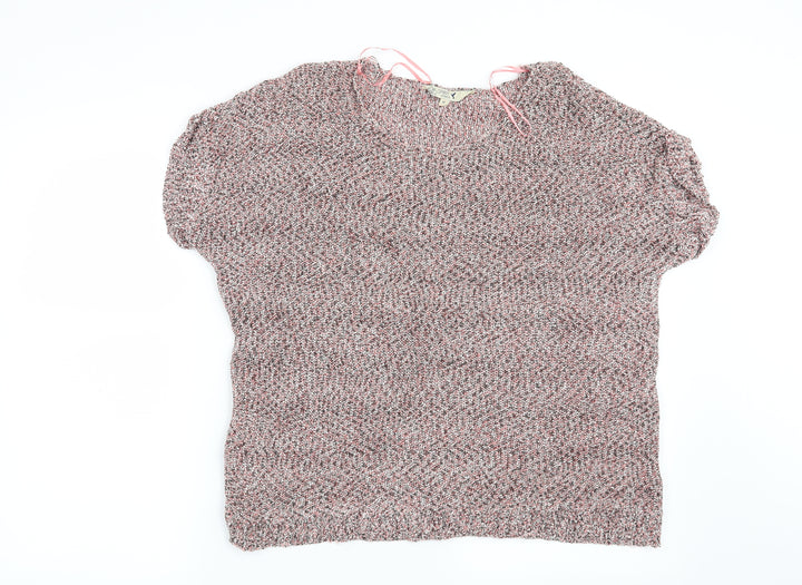M&Co Womens Pink Pullover Jumper Size 18