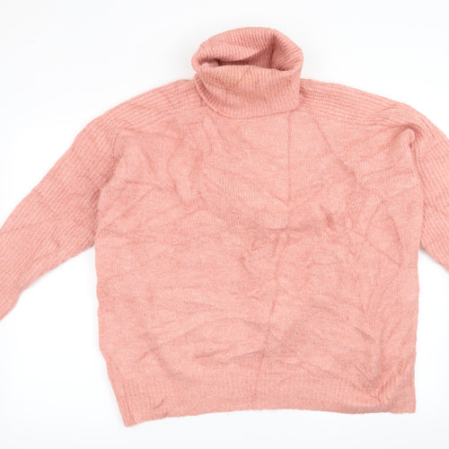 Mango Womens Pink   Pullover Jumper Size S