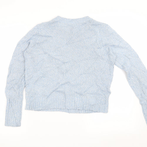 H&M Womens Blue   Pullover Jumper Size XS