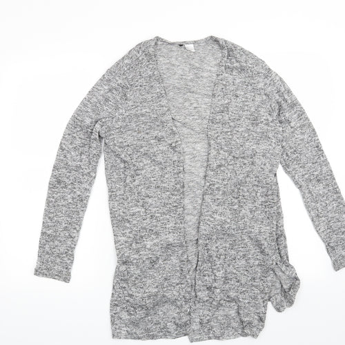 H&M Womens Grey   Cardigan Jumper Size S