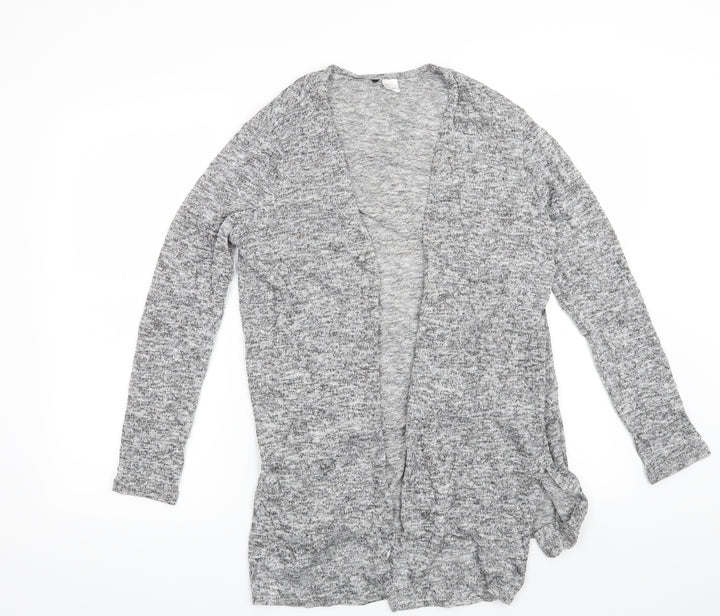 H&M Womens Grey   Cardigan Jumper Size S