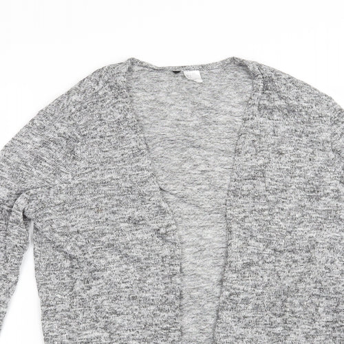 H&M Womens Grey   Cardigan Jumper Size S