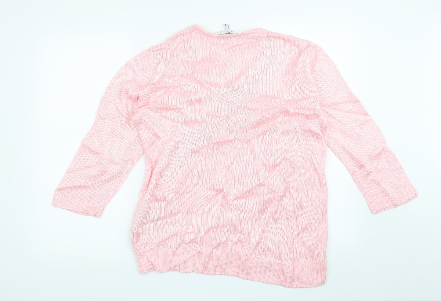 Preworn Womens Pink   Pullover Jumper Size 14