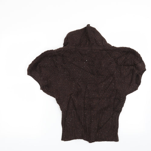 Miss Selfridge Womens Brown   Cardigan Jumper Size 12
