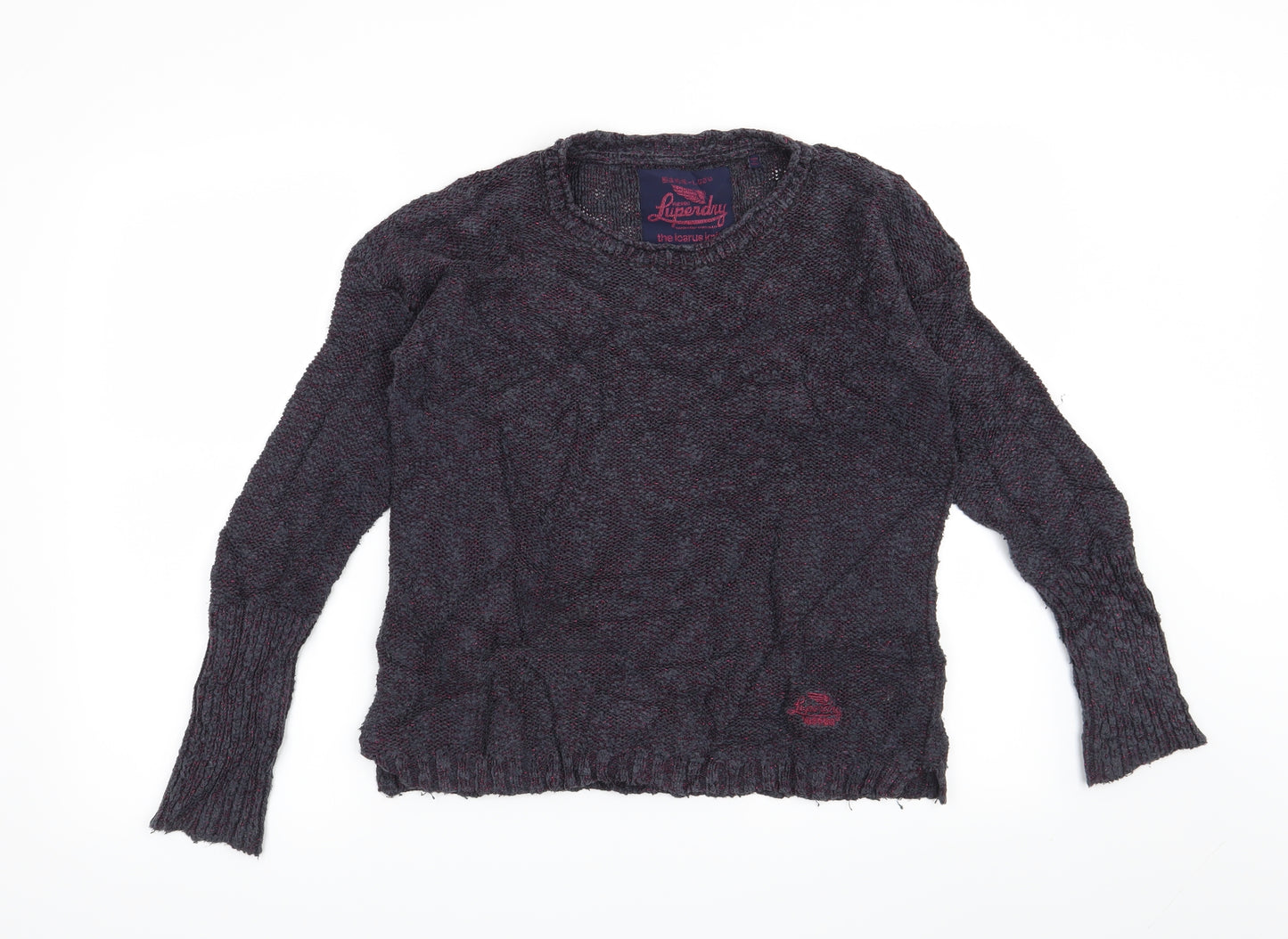 Superdry Womens Blue   Pullover Jumper Size XS