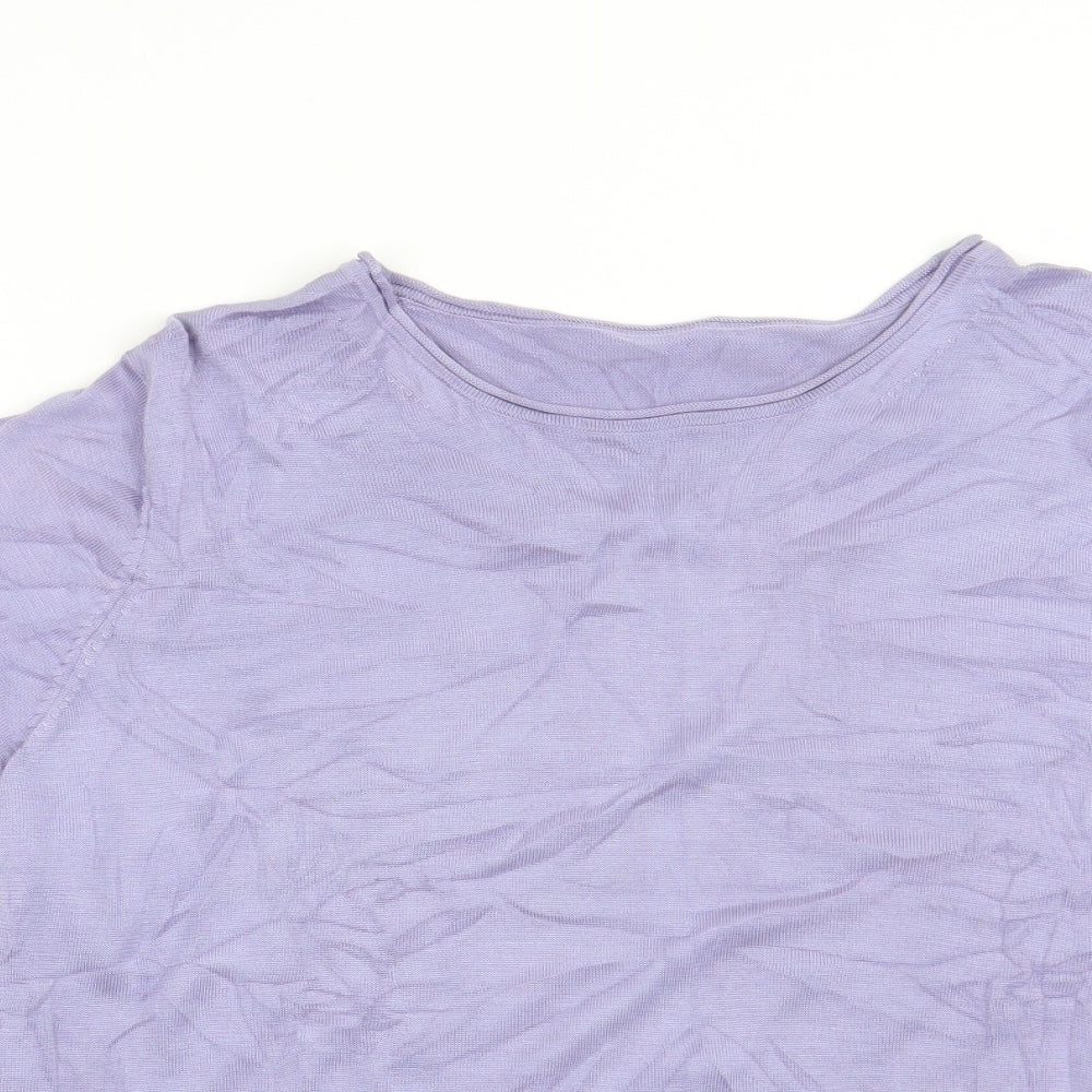 Marks and Spencer Womens Purple   Pullover Jumper Size 22