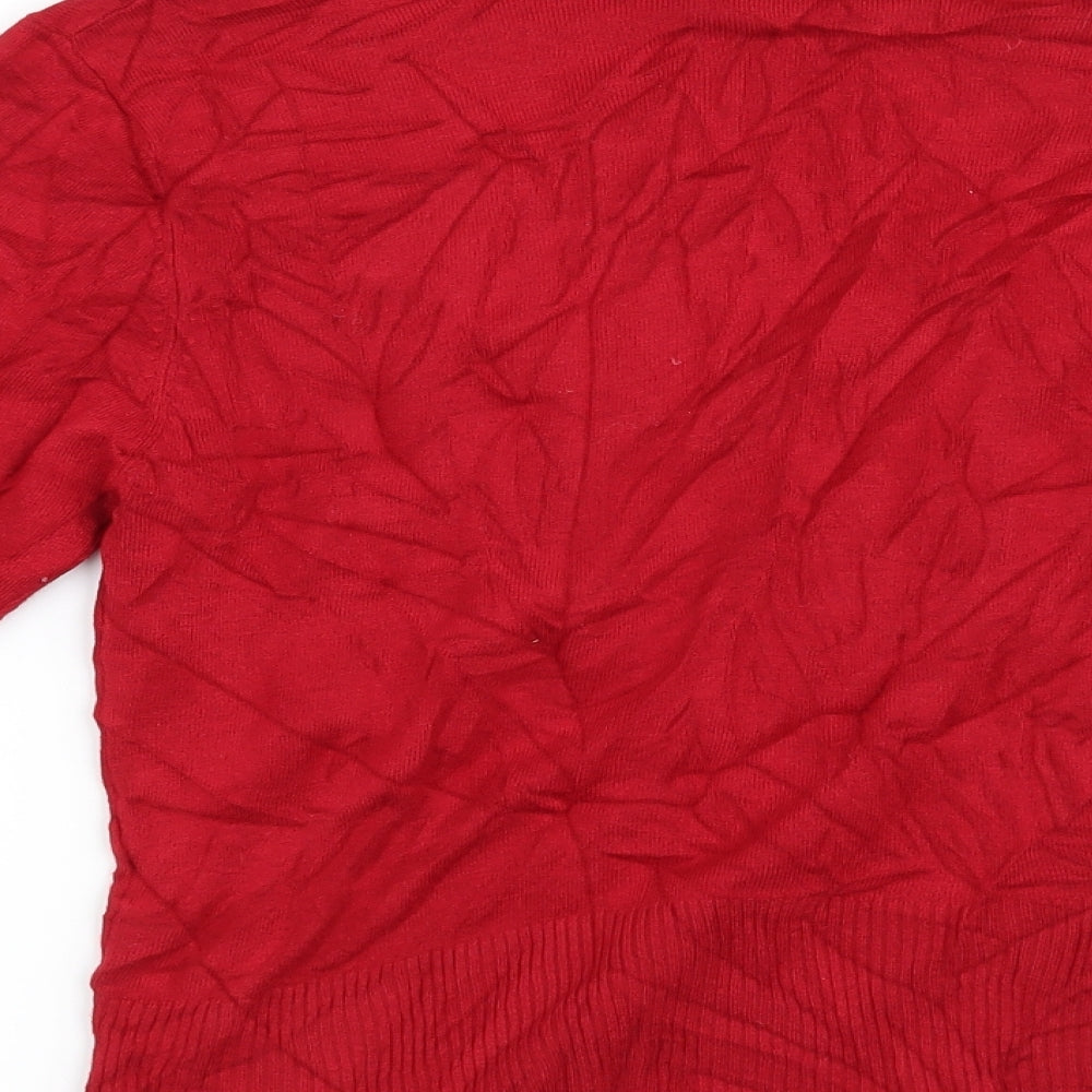 Atmosphere Womens Red   Pullover Jumper Size 10