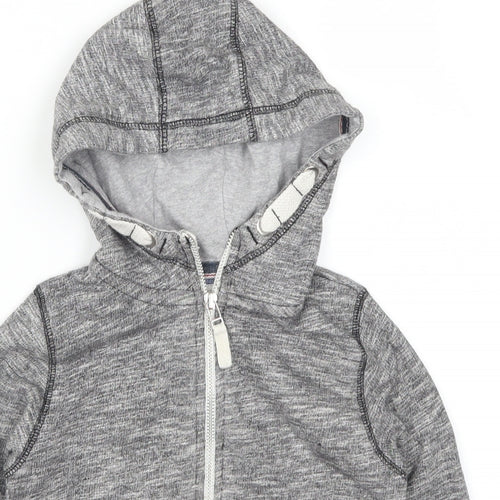 NEXT Boys Grey   Full Zip Hoodie Size 4 Years