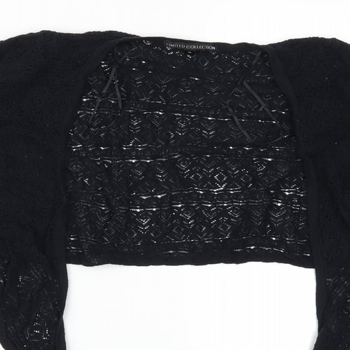 Marks and Spencer Womens Black   Cardigan Jumper Size M