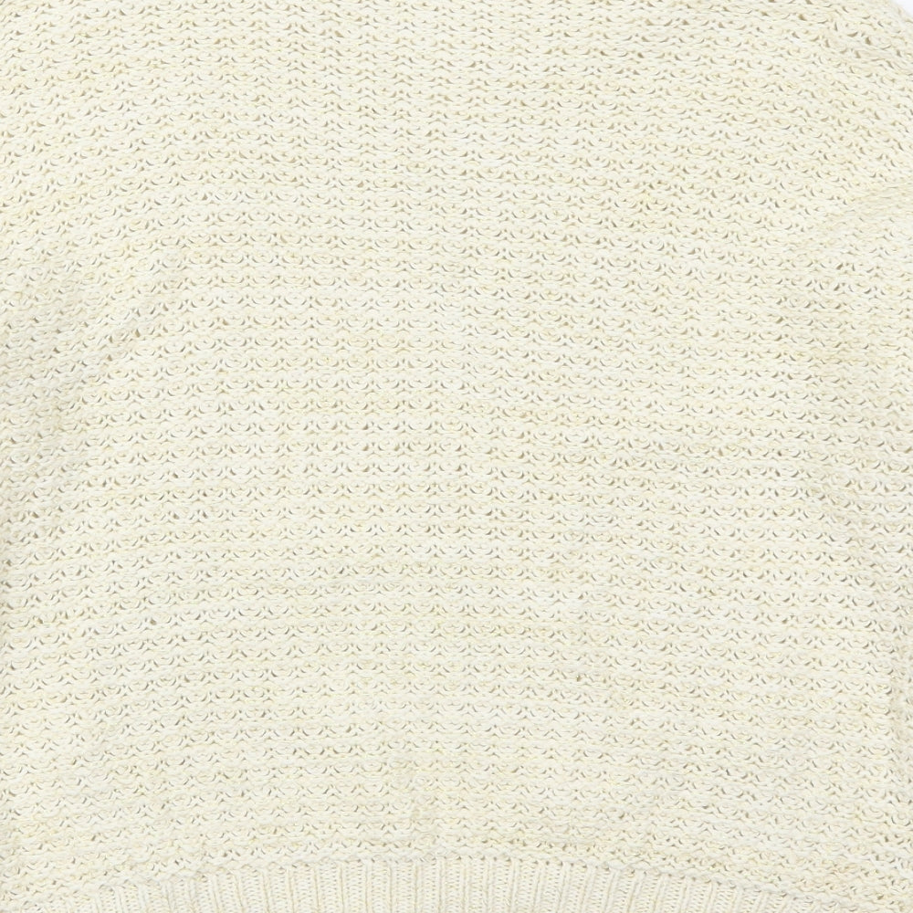 Papaya Womens Beige   Pullover Jumper Size 16  - Cream