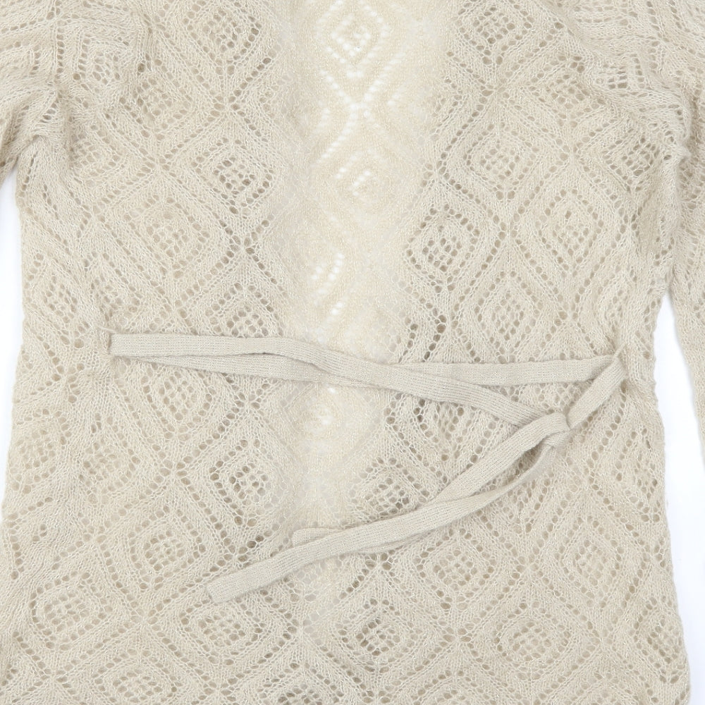 EAST Womens Beige   Cardigan Jumper Size L