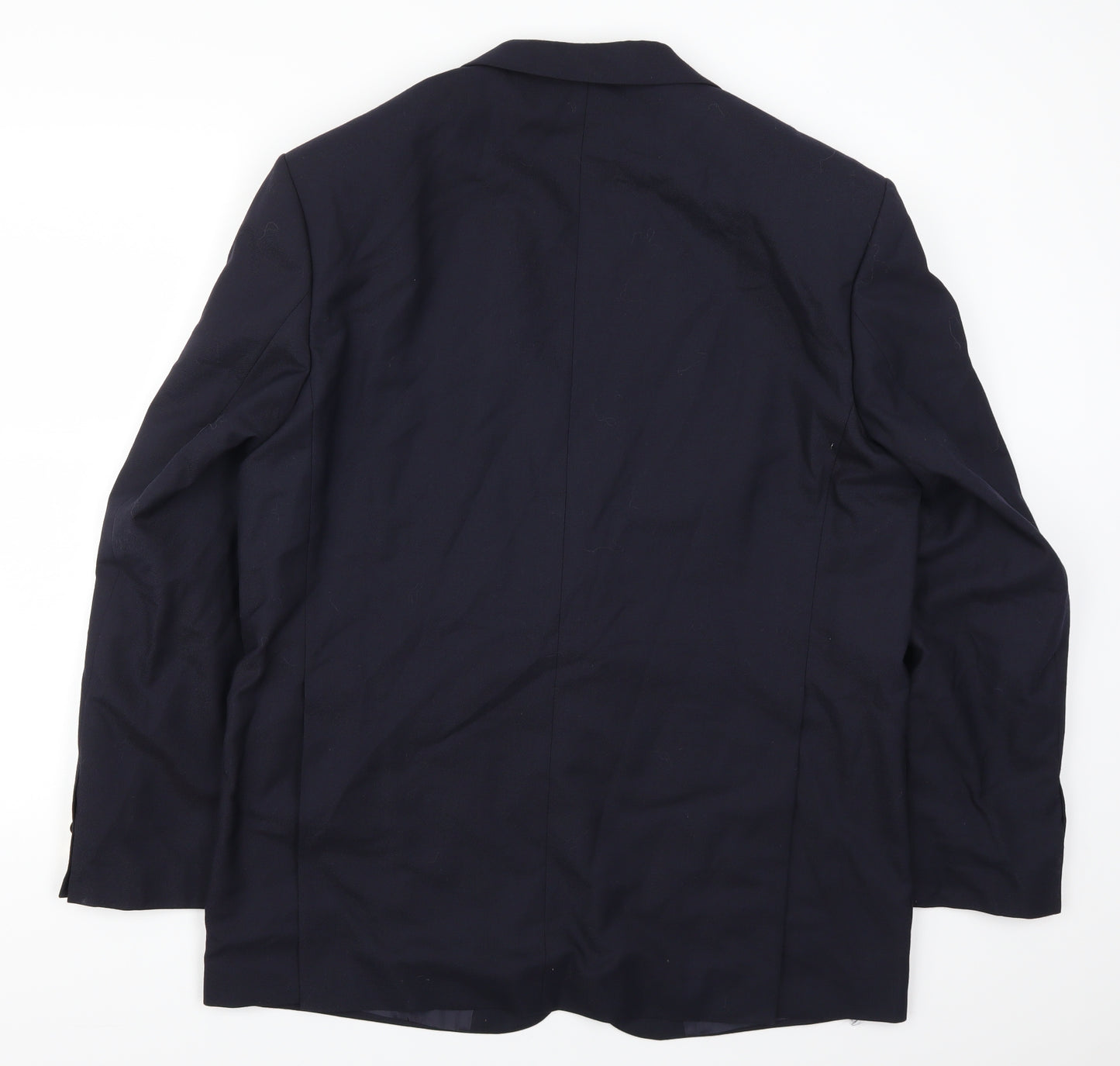 Preworn Mens Blue   Jacket Suit Jacket Size 44