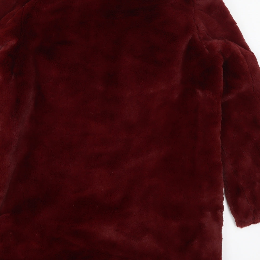 Matalan Womens Red   Overcoat Coat Size 16
